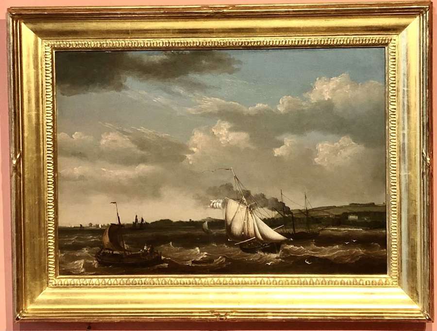 19th century marine painting of Hull by Thomas Binks.