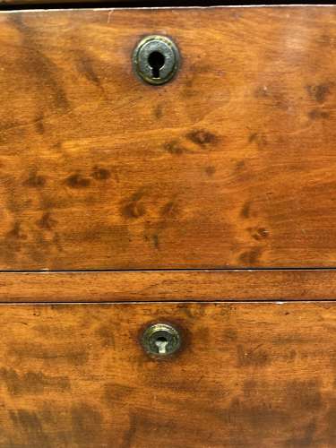Antique tall mahogany chest of drawers.