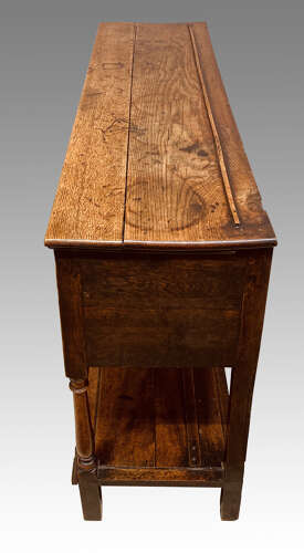 Small Geo III Welsh oak dresser