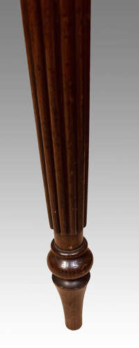 Georgian mahogany writing table.