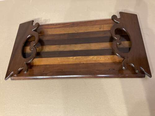 Late Georgian rosewood desk tray,