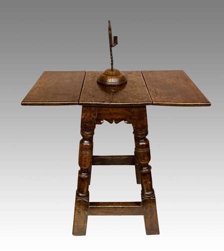 17th century oak stool/table.