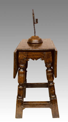 17th century oak stool/table.