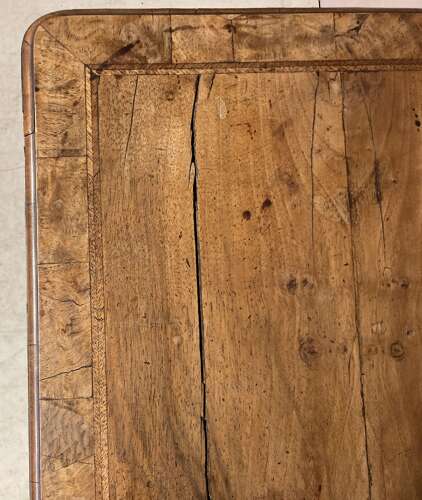 Geo I walnut lowboy .