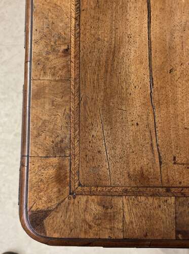 Geo I walnut lowboy .