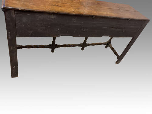 Antique oak dresser base.