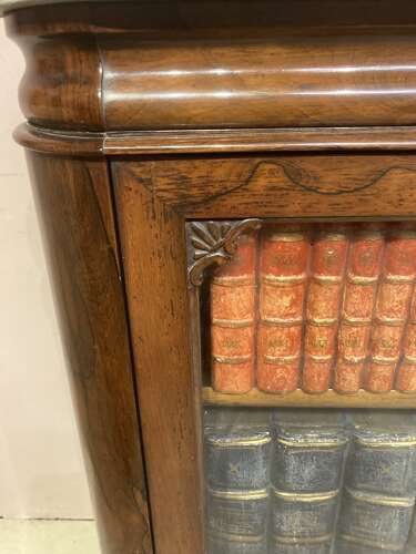 William IV rosewood side cabinet.