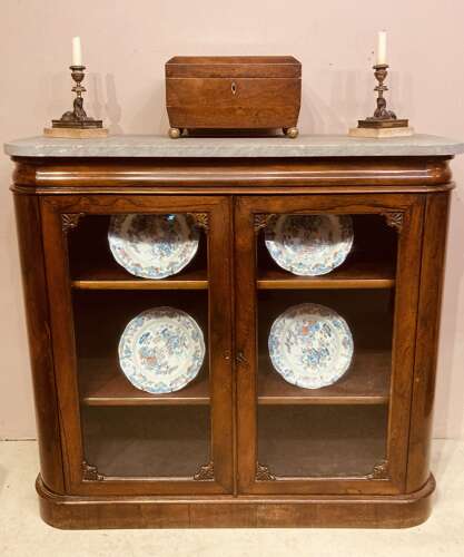 William IV rosewood side cabinet.