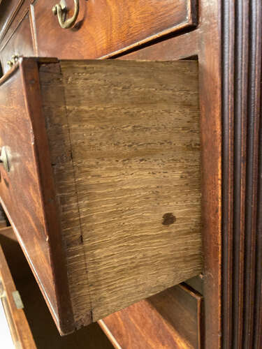 Georgian mahogany tallboy.