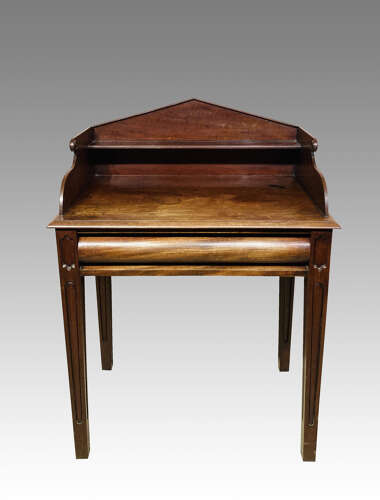 Georgian mahogany side table.