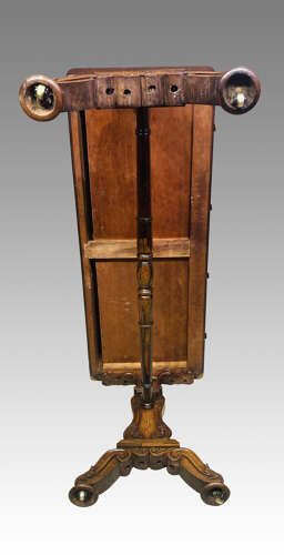 William IV rosewood writing table.
