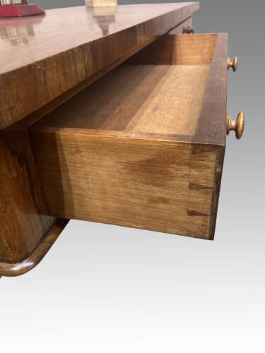 William IV rosewood writing table.