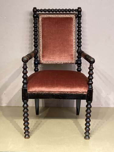 Victorian bobbin turned child’s chair