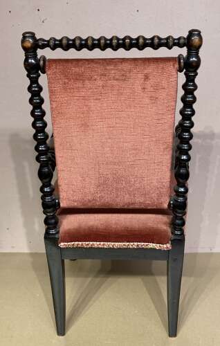 Victorian bobbin turned child’s chair