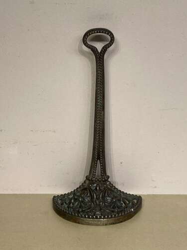 Late Georgian brass doorstop
