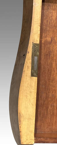 Victorian walnut writing table.