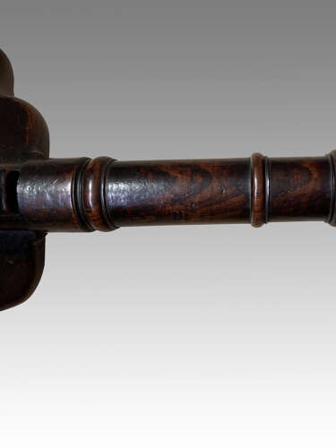 18th century Welsh oak tripod table.