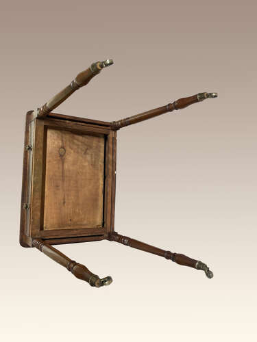 Small Georgian mahogany writing table.