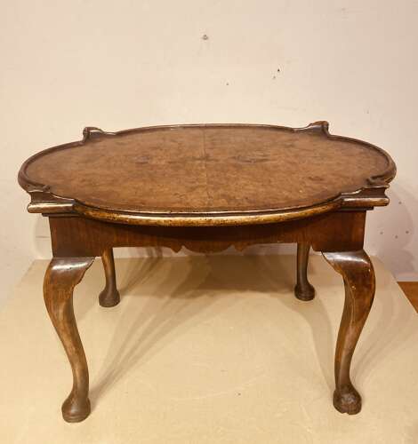Walnut coffee table.