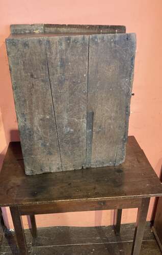 Charles I oak table desk.