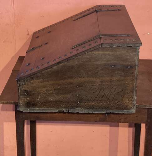 Charles I oak table desk.