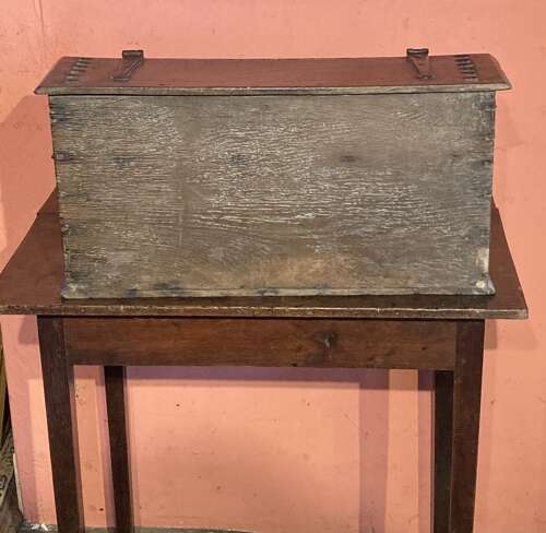 Charles I oak table desk.