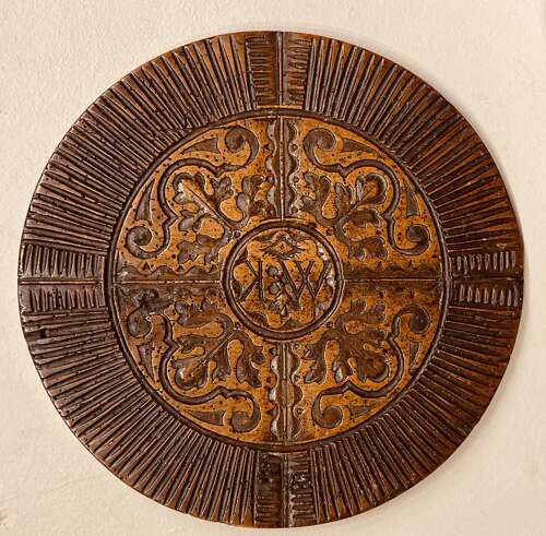 Welsh sycamore cheese mould.
