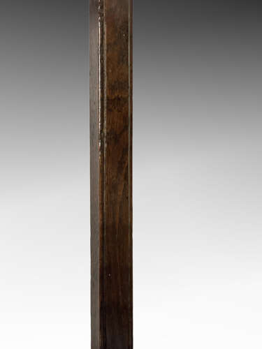 Antique Welsh oak side table.