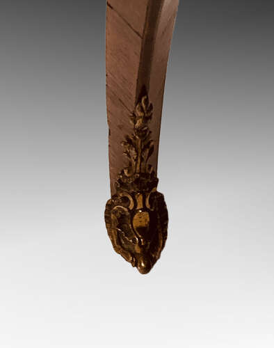 Small French kingwood and marquetry escritoire.